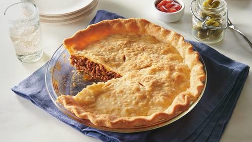 Cheeseburger Pot Pie