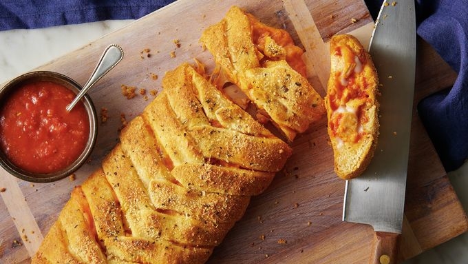 Chicken Parmesan Crescent Bread