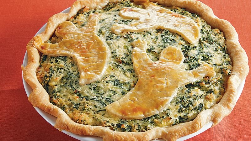 Spooky Spinach Pie