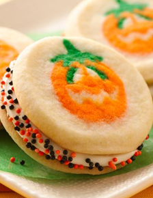 Playful Pumpkin Sandwich Cookies