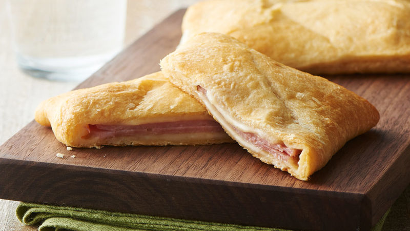 Ham and Cheese Crescent Sandwiches