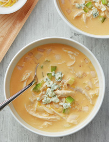 Slow-Cooker Buffalo Chicken Soup
