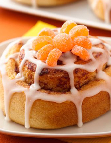 Spider Web Cinnamon Rolls