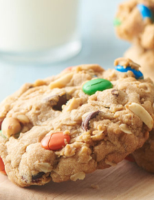 Easy 5-Ingredient Monster Cookies