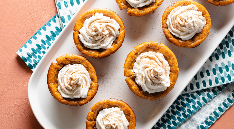 Easy Mini Pumpkin Pies