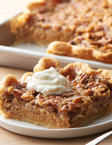Pumpkin-Pecan Slab Pie