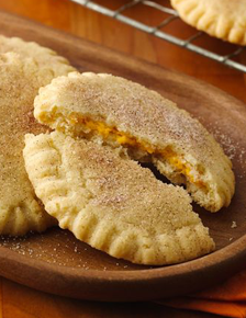 Pumpkin Pie-Stuffed Cookies