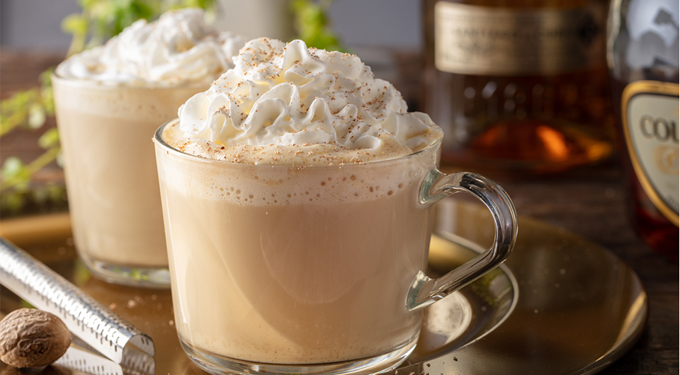 Boozy Latte Eggnog