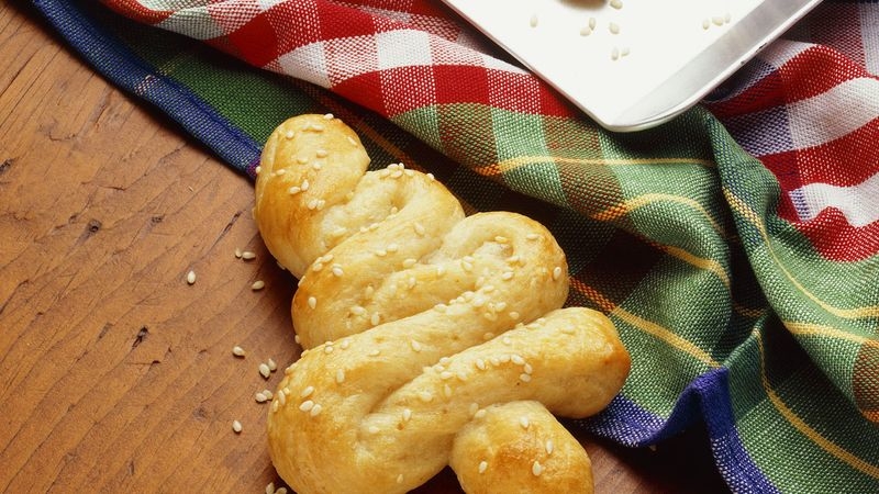 Tree-Shaped Breadsticks