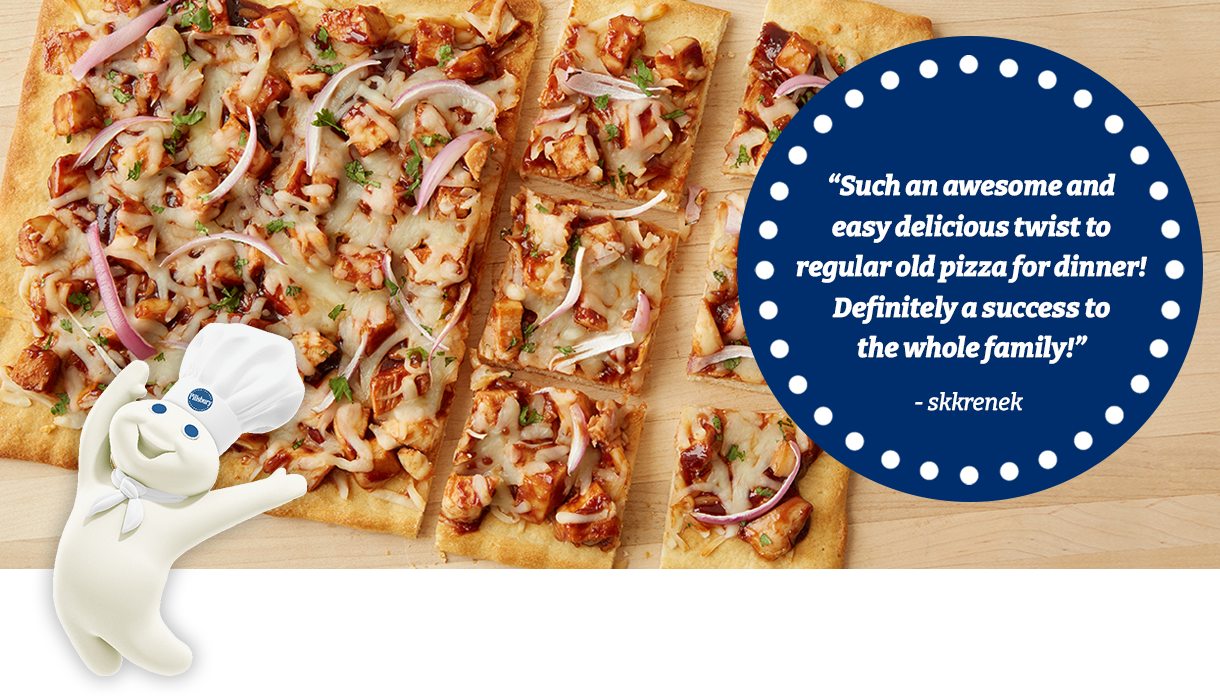 'Such an awesome and easy delicious twist to regular old pizza for dinner! Definitely a success to the whole family!' - skkrenek