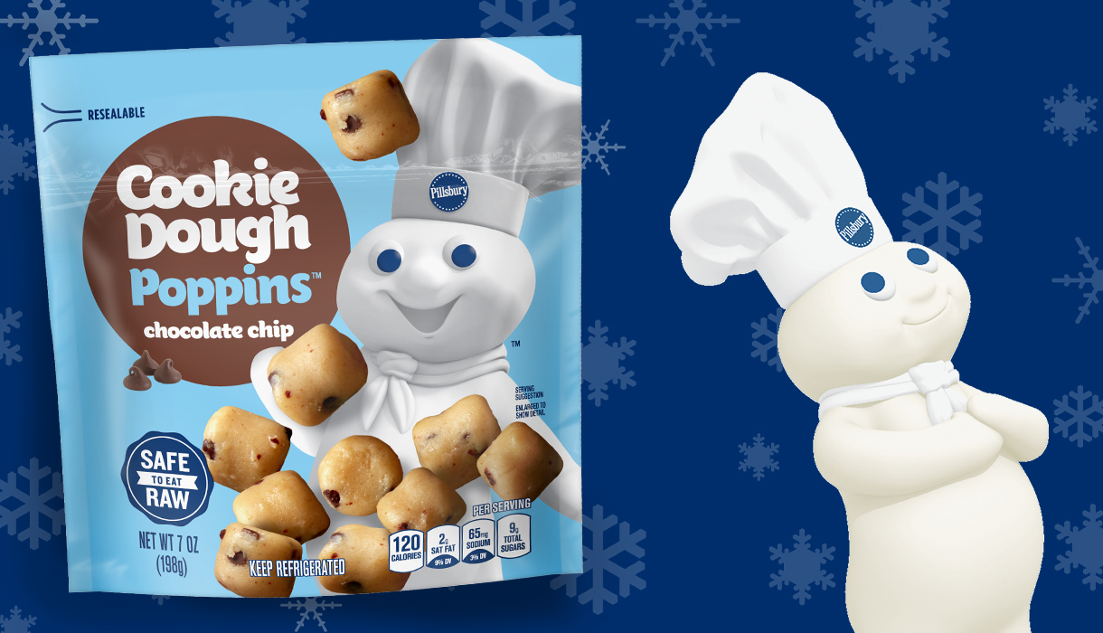 Pillsbury™ Chocolate Chip Cookie Dough Poppins