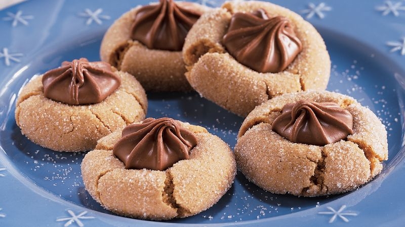 Chocolate Star Gingersnaps