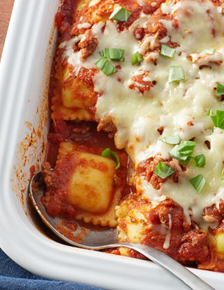 Easy Ravioli Bake