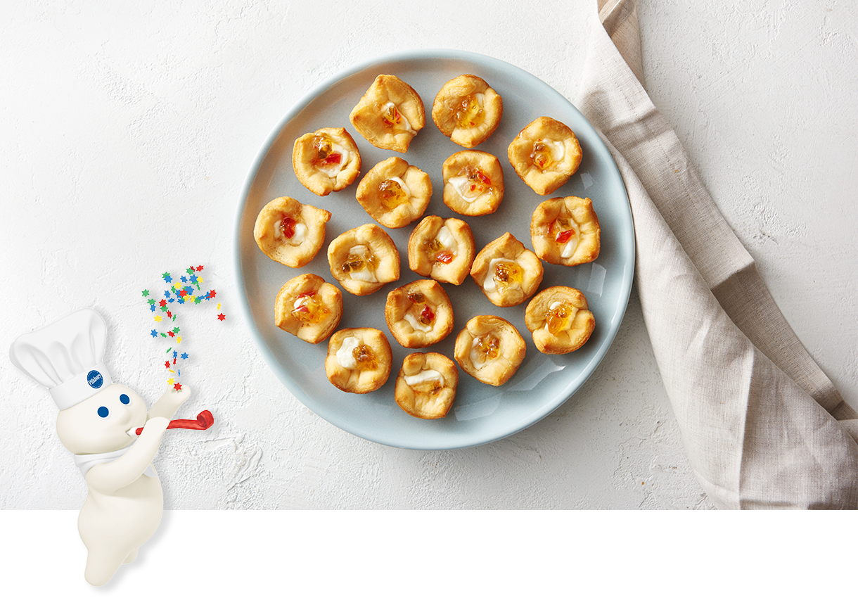 3-Ingredient Pepper Jelly-Cream Cheese Bites