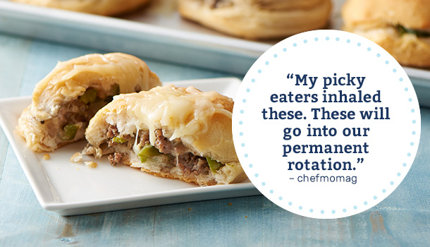 My picky eaters inhaled these. These will go into our permanent rotation. -chefmomag
