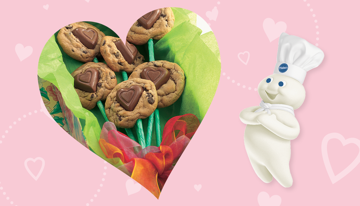 Sweetheart Cookie Bouquet