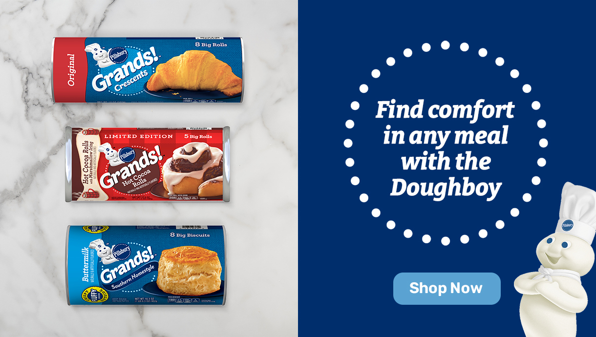 Find comfort in any meal with the Doughboy