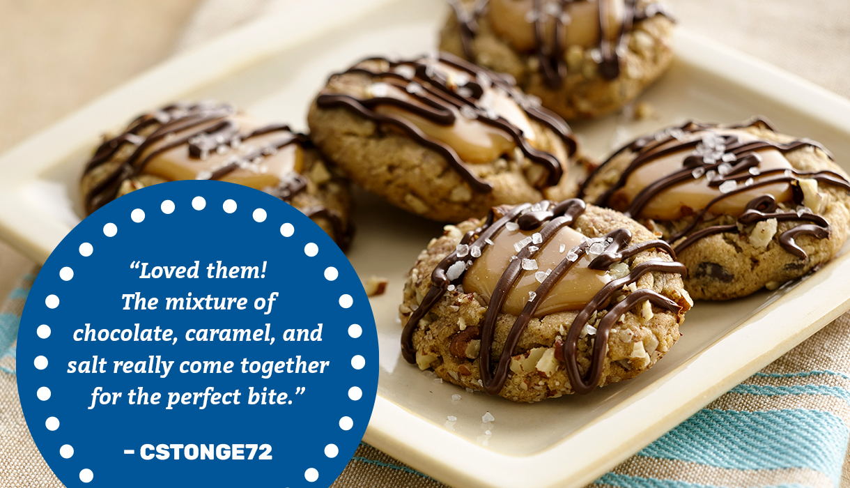 Loved them! The mixture of chocolate, caramel and salt really come together for the perfect bite. - cstonge72