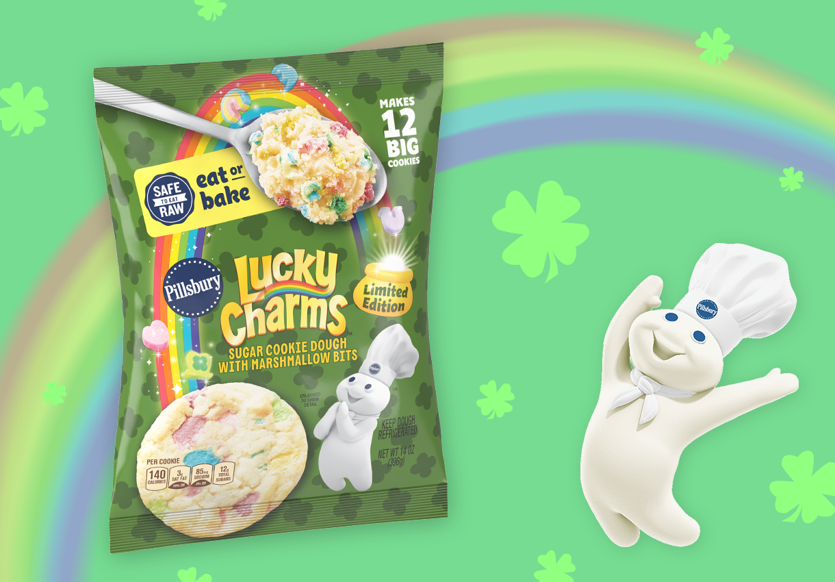 Lucky Charms Sugar Cookie Dough