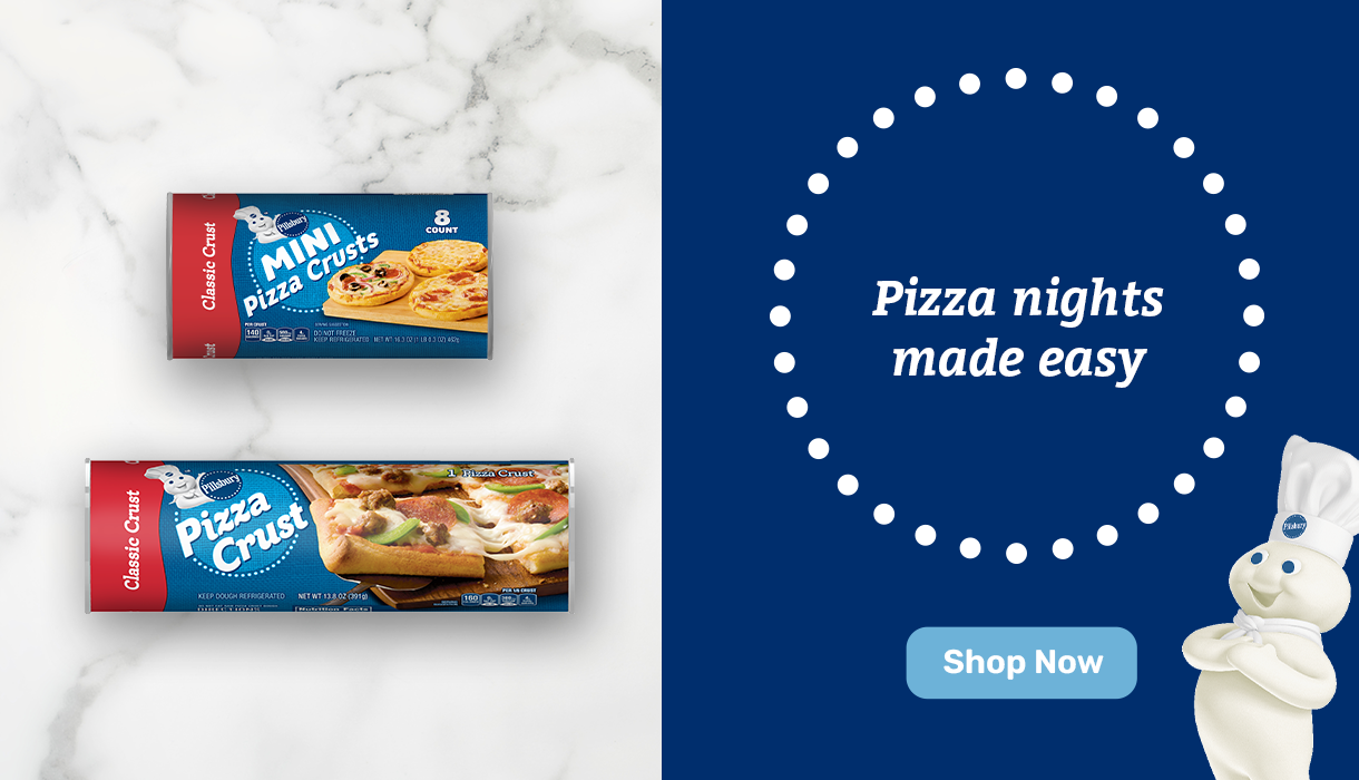 Pizza nights made easy; Shop Now
