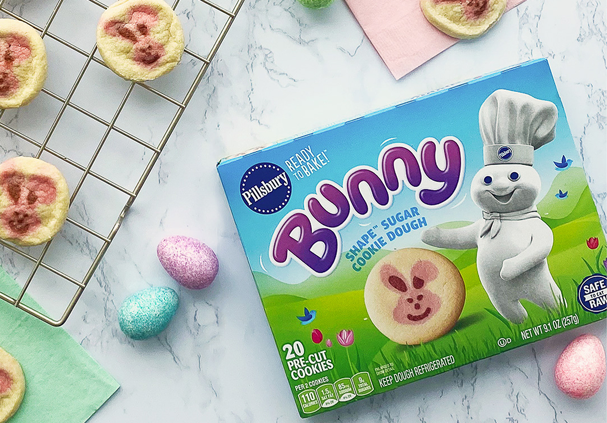 Bunny Shape Sugar Cookie Dough