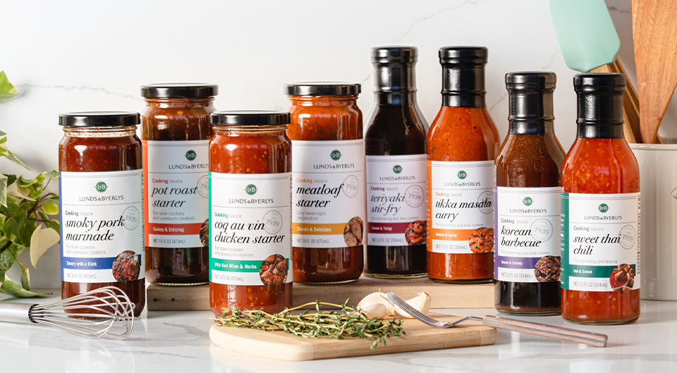 NEW! L&B Meal Starters & L&B Global Sauces