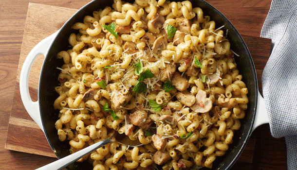 Pesto Cavatappi