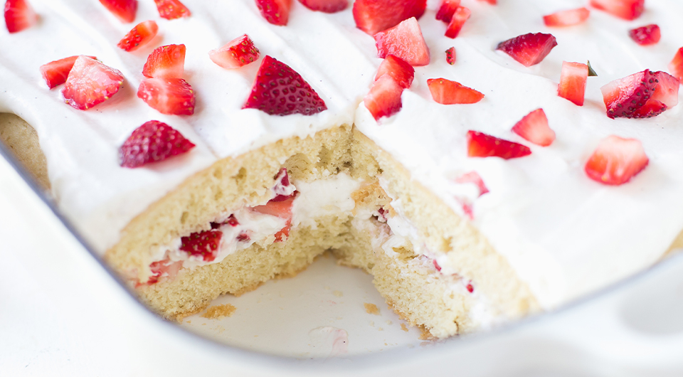 Strawberry Shortcake Cake