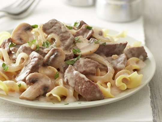 Classic Beef Stroganoff