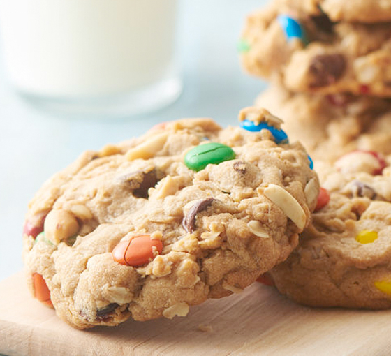 Easy 5-Ingredient Monster Cookies