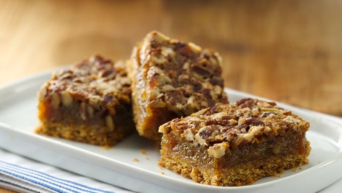 Pecan Pie Surprise Bars