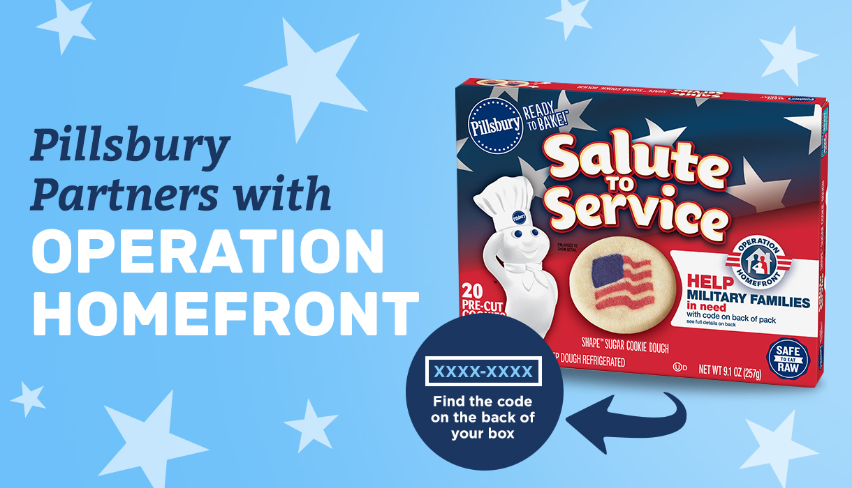 Pillsbury Partners with Operation Homefront
