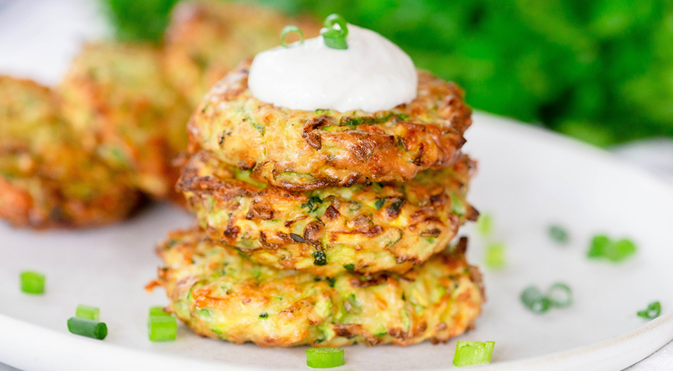 Air Fryer Zucchini Fritters