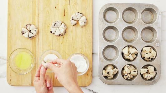 Blueberry Biscuit Pull-Aparts