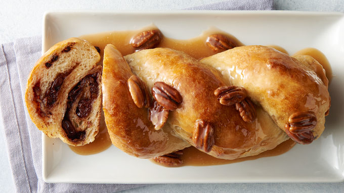 Chocolate-Cherry Babka Bread