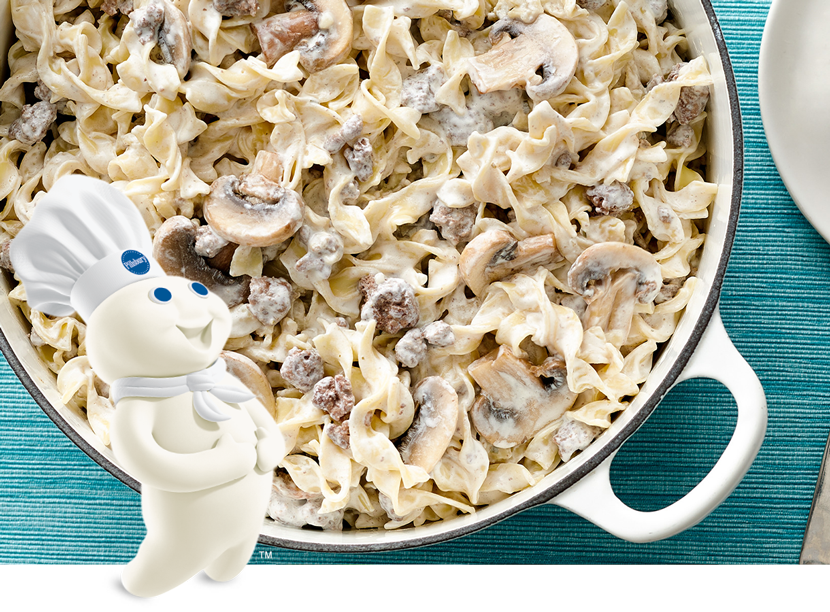 One-Pot Creamy Beef Stroganoff