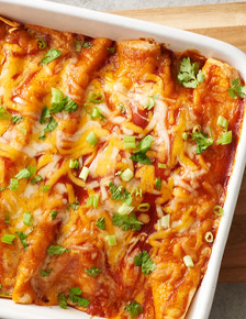 Make-Ahead Enchilada Breakfast Casserole