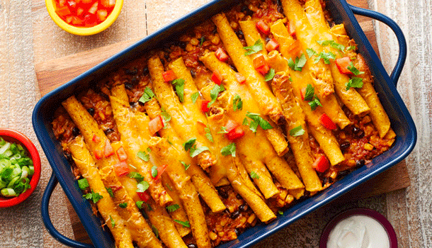 Beef Taquito Casserole