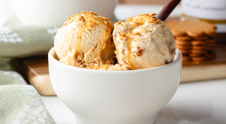 No-Churn Pumpkin Spice Ice Cream