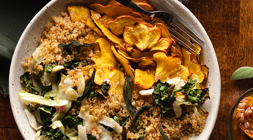 Fall Harvest Baked Salad