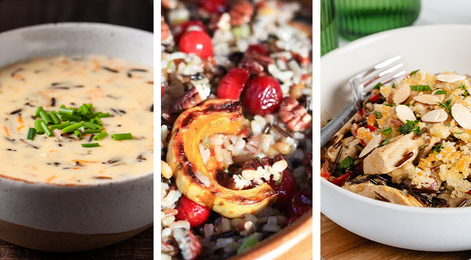 Wild rice recipes galore