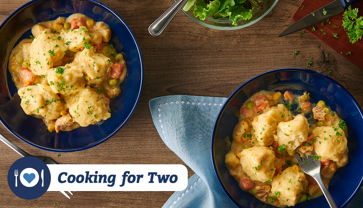 Cooking for Two: Chicken and Dumplings