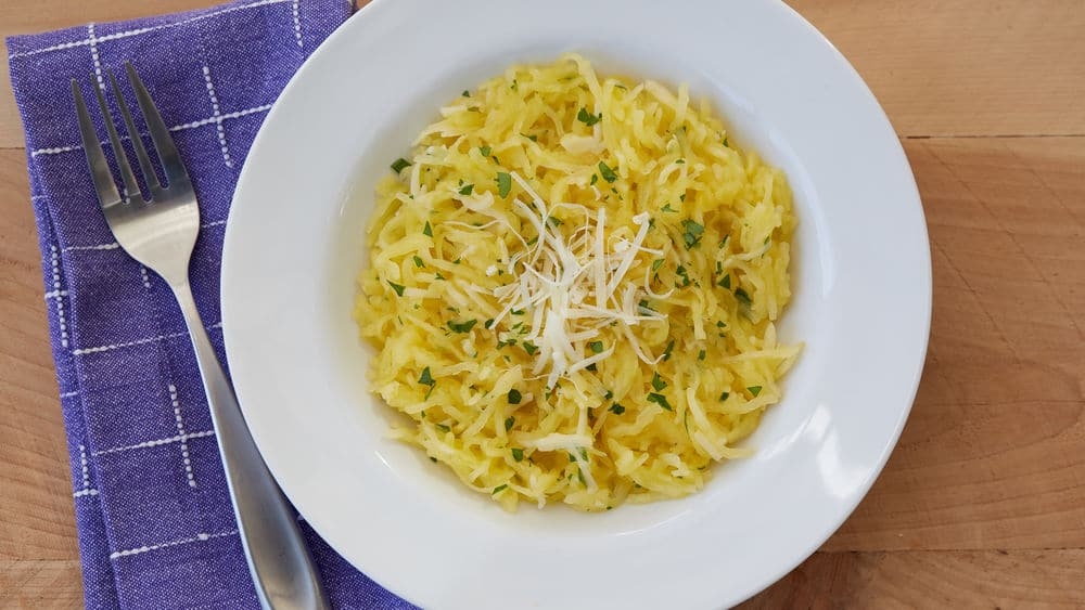 Spaghetti Squash with Parmesan