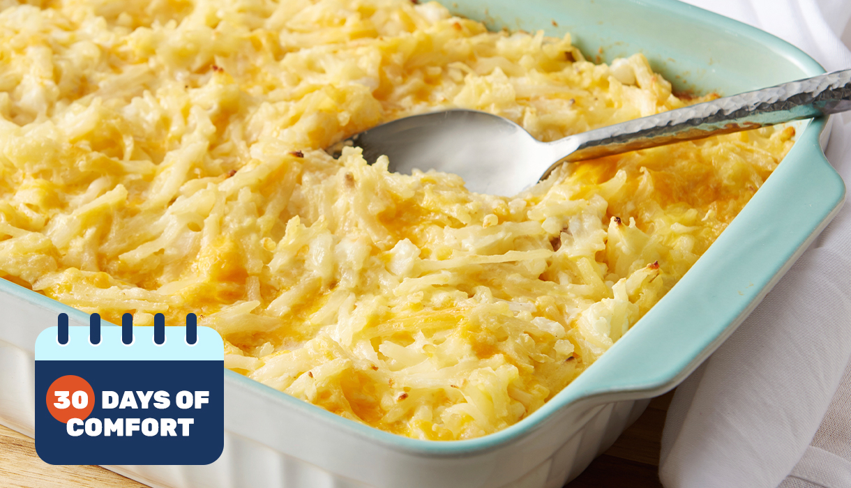 30 Days of Comfort: Cheesy Potato Casserole