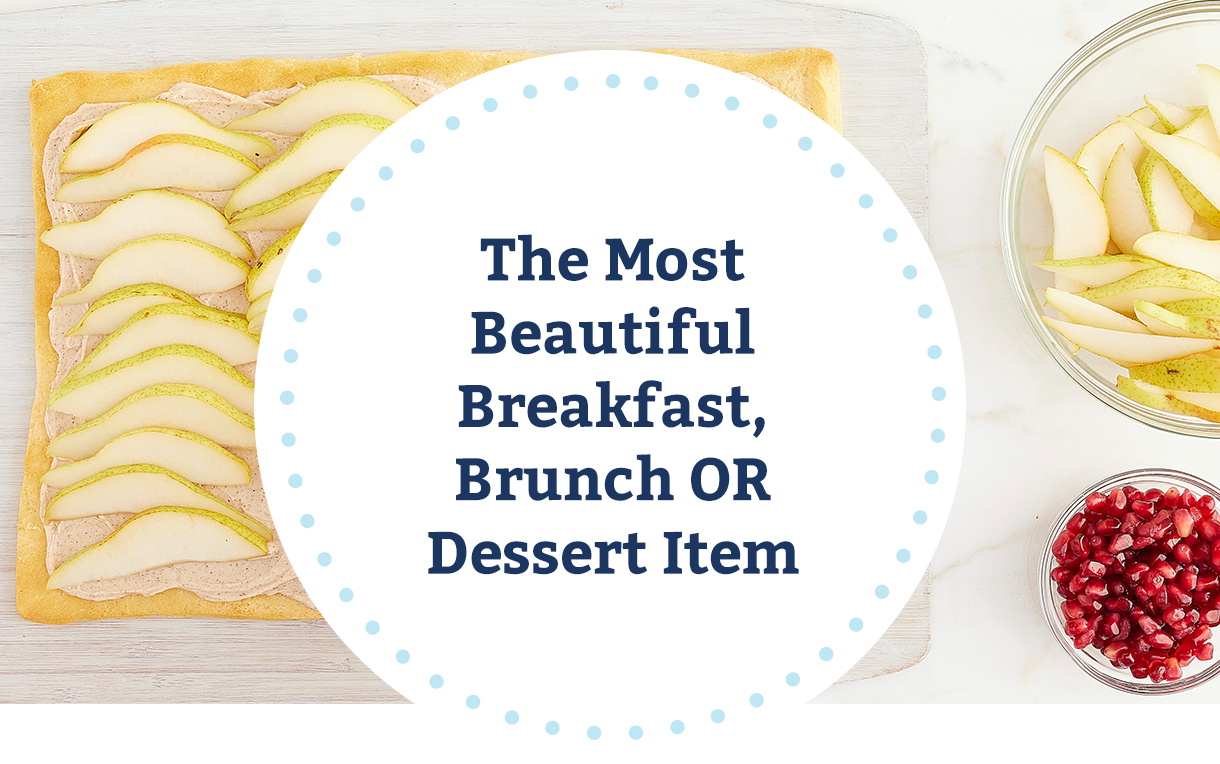 The most beautiful breakfast, brunch OR dessert option