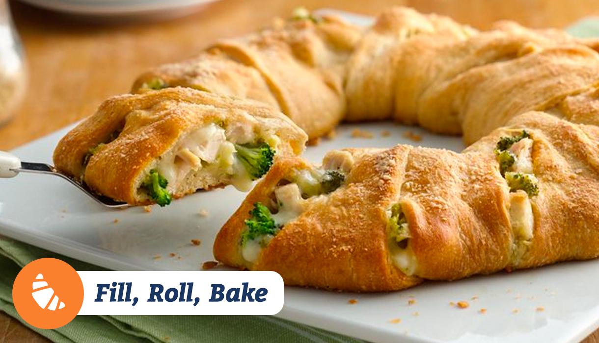 Fill, Roll, Bake