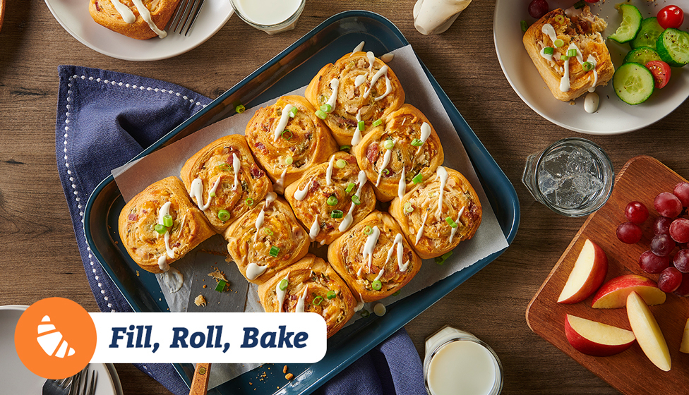 Fill, Roll, Bake