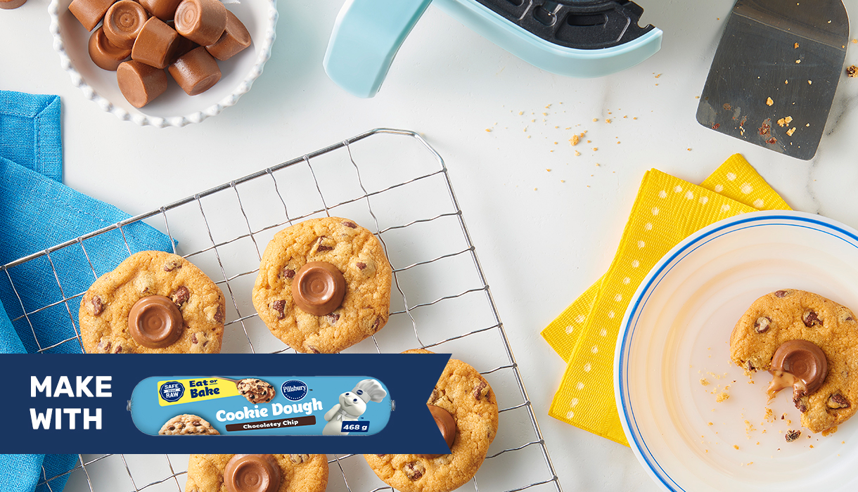 Make with Pillsbury Chocolate Chip Cookie Dough