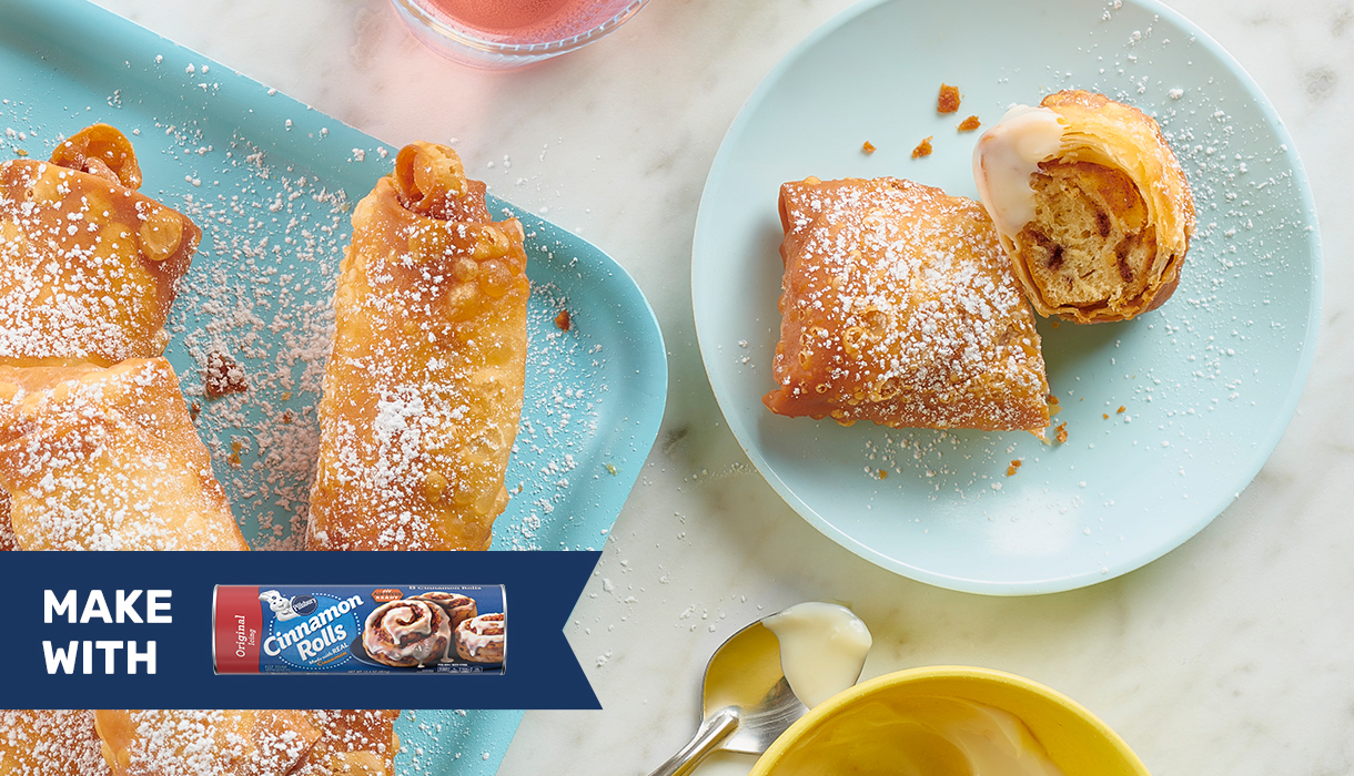 Make with Pillsbury Cinnamon Rolls