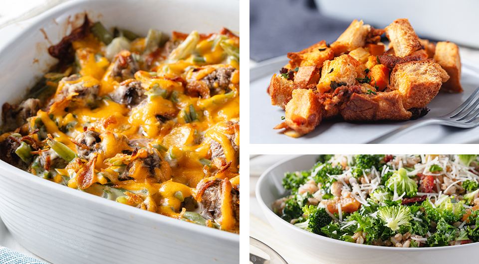 Side dishes fit for a T-Day feast